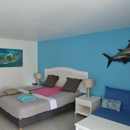 Studio "Bleu Turquoise" Le Gosier  Eksteriør billede